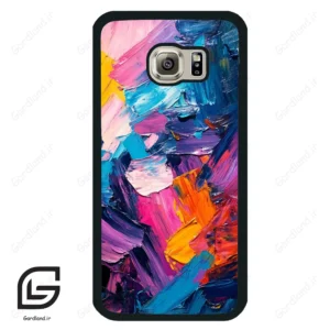 قاب گوشی سامسونگ اس 6 (Galaxy S6 ) طرح رنگی کد 2598