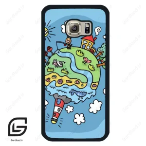 قاب گوشی سامسونگ اس 6 (Galaxy S6 ) طرح کودکانه کد 2599