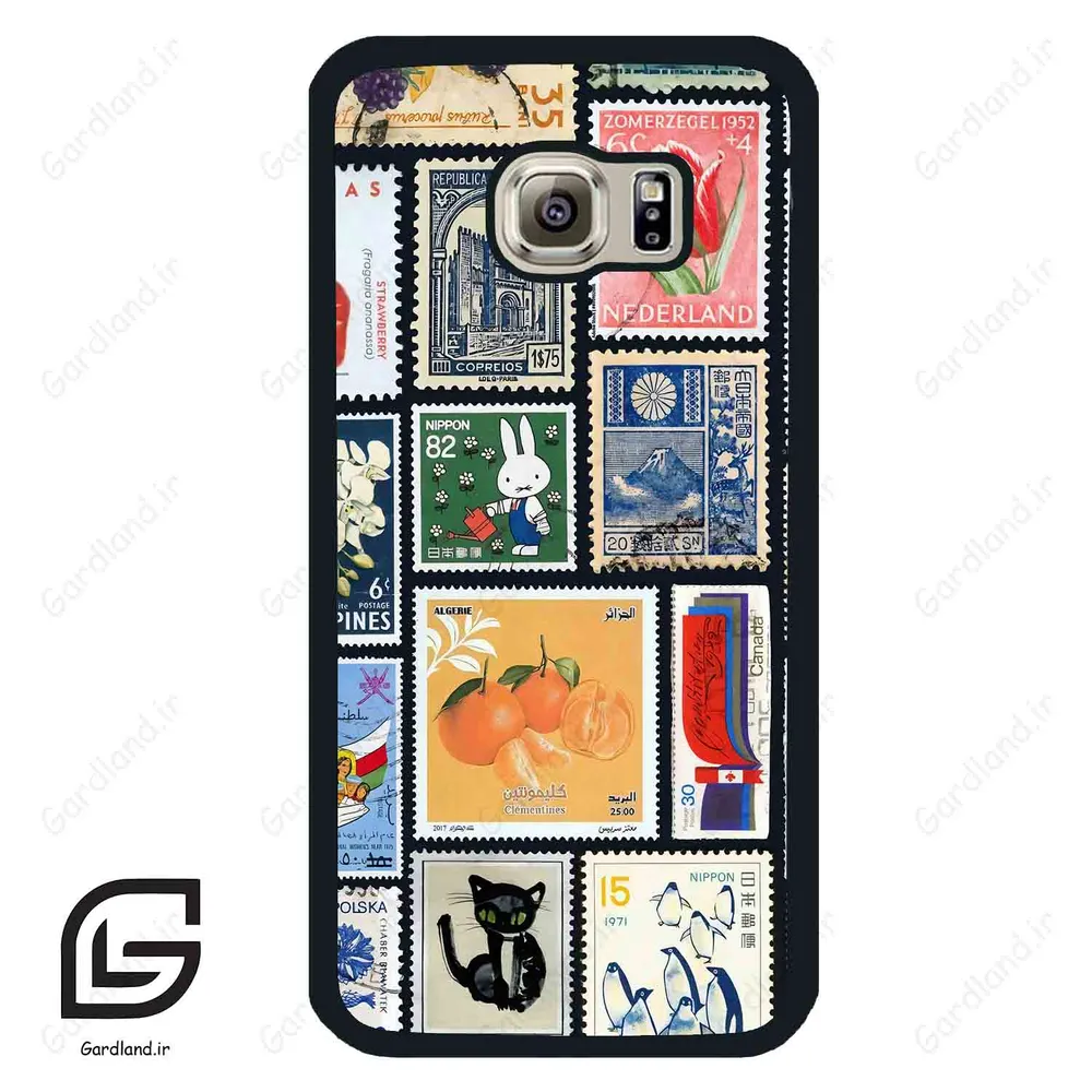 قاب گوشی سامسونگ اس 6 (Galaxy S6 ) طرح تمبر کد 2603