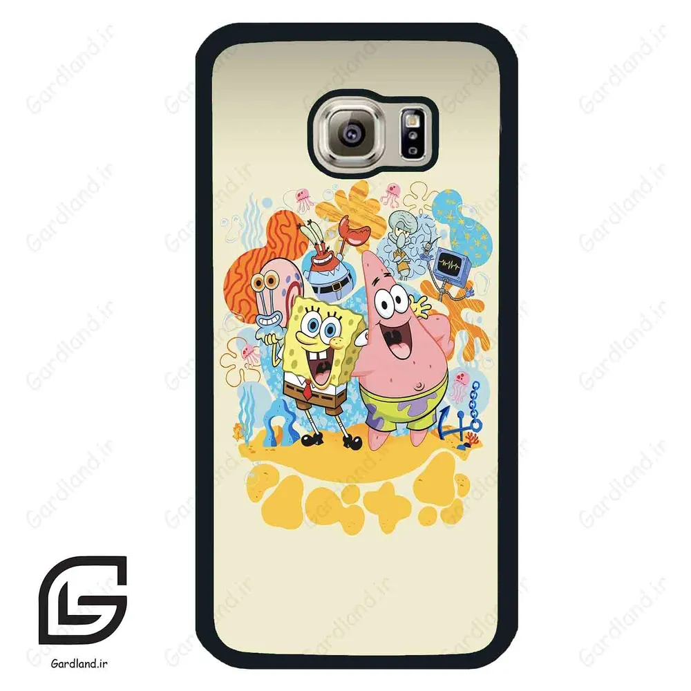 قاب گوشی سامسونگ اس 6 (Galaxy S6 ) طرح باب کد 2608