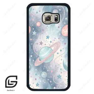 قاب گوشی سامسونگ اس 6 (Galaxy S6 ) طرح فضا کد 2626