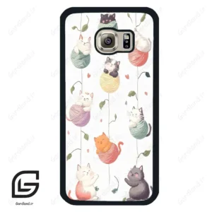 قاب گوشی سامسونگ اس 6 (Galaxy S6 ) طرح گربه کد 2633