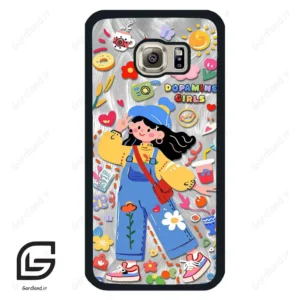 قاب گوشی سامسونگ اس 6 (Galaxy S6 ) طرح دخترانه کد 2642
