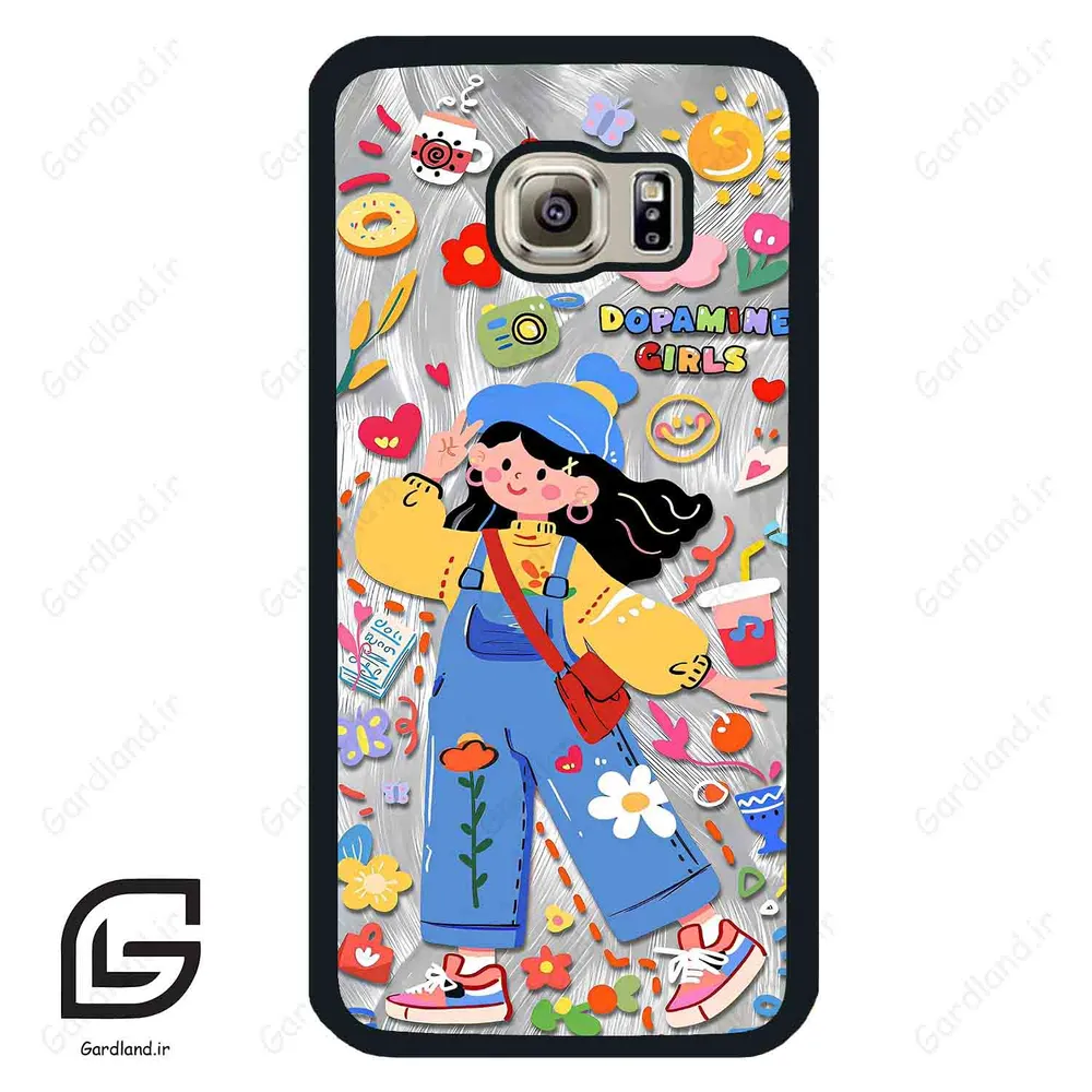 قاب گوشی سامسونگ اس 6 (Galaxy S6 ) طرح دخترانه کد 2642