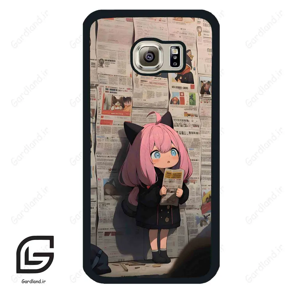 قاب گوشی سامسونگ اس 6 (Galaxy S6 ) طرح دخترانه کد 2645