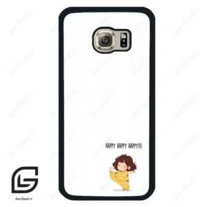 قاب گوشی سامسونگ اس 6 (Galaxy S6 ) طرح خوشحال کد 2647