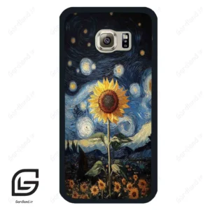 قاب گوشی سامسونگ اس 6 (Galaxy S6 ) طرح افتابگردان کد 2652