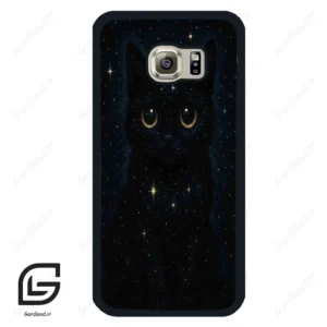 قاب گوشی سامسونگ اس 6 (Galaxy S6 ) طرح گربه کد 2655