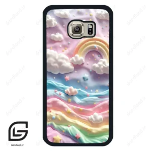 قاب گوشی سامسونگ اس 6 (Galaxy S6 ) طرح رنگارنگ کد 2656