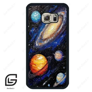 قاب گوشی سامسونگ اس 6 (Galaxy S6 ) طرح فضا کد 2657