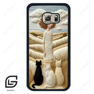 قاب گوشی سامسونگ اس 6 (Galaxy S6 ) طرح دخترانه کد 2679