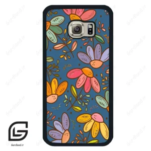 قاب گوشی سامسونگ اس 6 (Galaxy S6 ) طرح گل کد 2685