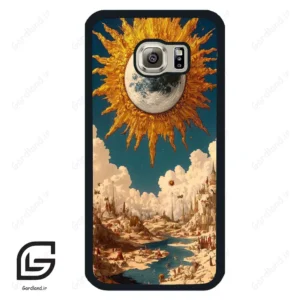 قاب گوشی سامسونگ اس 6 (Galaxy S6 ) طرح خورشید کد 2694