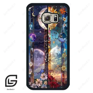 قاب گوشی سامسونگ اس 6 (Galaxy S6 ) طرح ماه کد 2695