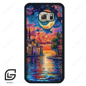 قاب گوشی سامسونگ اس 6 (Galaxy S6 ) طرح ماه کد 2699