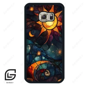 قاب گوشی سامسونگ اس 6 (Galaxy S6 ) طرح خورشید کد 2707
