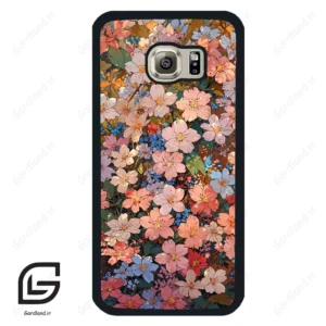 قاب گوشی سامسونگ اس 6 (Galaxy S6 ) طرح گل کد 2719