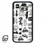قاب گوشی سامسونگ اس 6 (Galaxy S6 ) طرح ساده کد 2734
