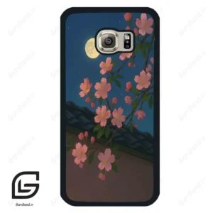 قاب گوشی سامسونگ اس 6 (Galaxy S6 ) طرح شکوفه کد 2737