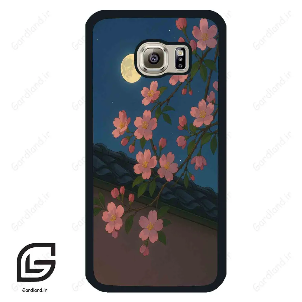 قاب گوشی سامسونگ اس 6 (Galaxy S6 ) طرح شکوفه کد 2737