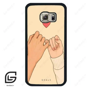 قاب گوشی سامسونگ اس 6 (Galaxy S6 ) طرح عشق کد 2738