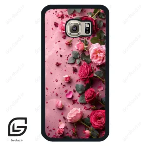 قاب گوشی سامسونگ اس 6 (Galaxy S6 ) طرح رز کد 2744