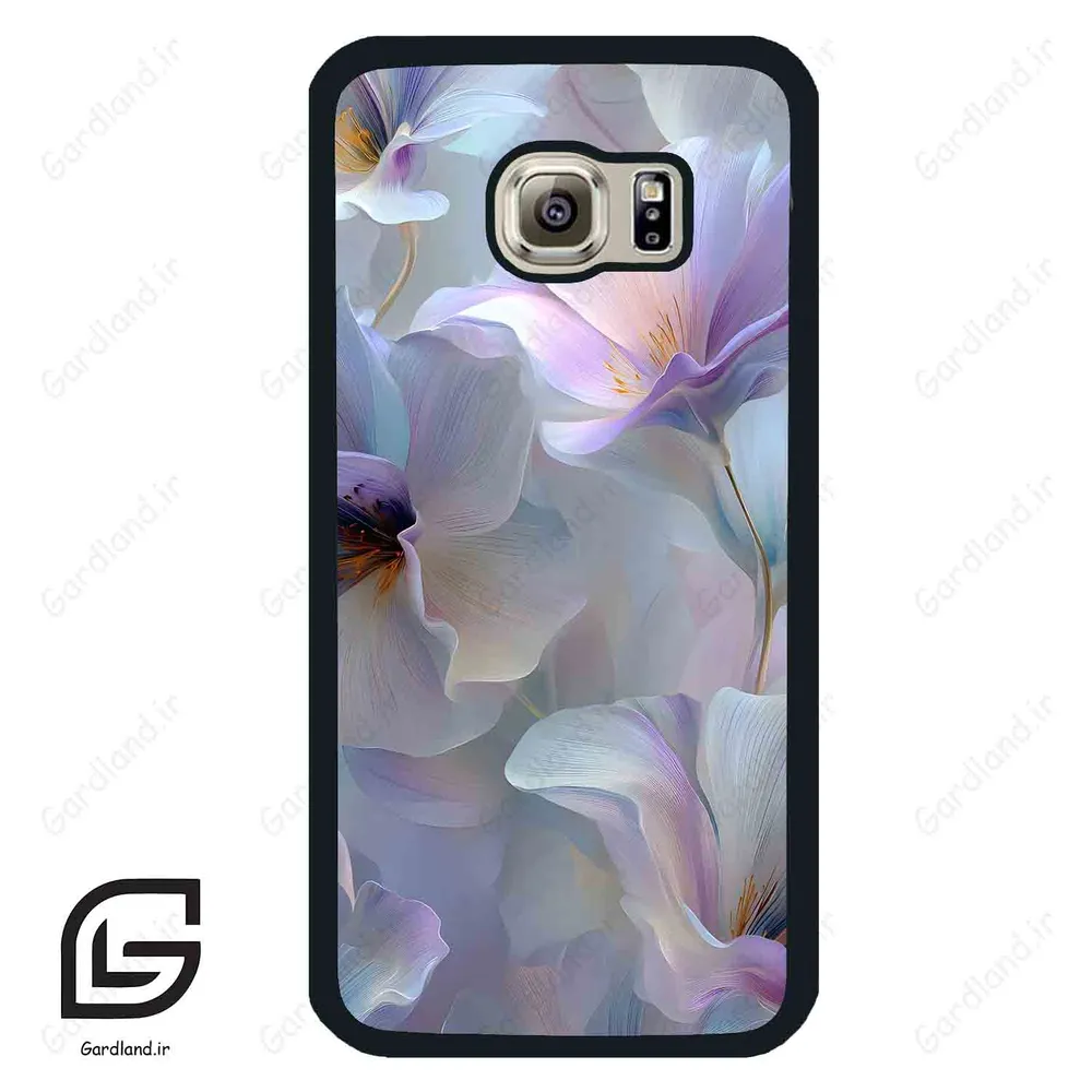 قاب گوشی سامسونگ اس 6 (Galaxy S6 ) طرح گل کد 2748
