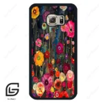 قاب گوشی سامسونگ اس 6 (Galaxy S6 ) طرح گل کد 2751