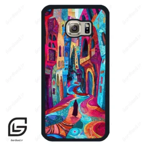 قاب گوشی سامسونگ اس 6 (Galaxy S6 ) طرح نقاشی کد 2753