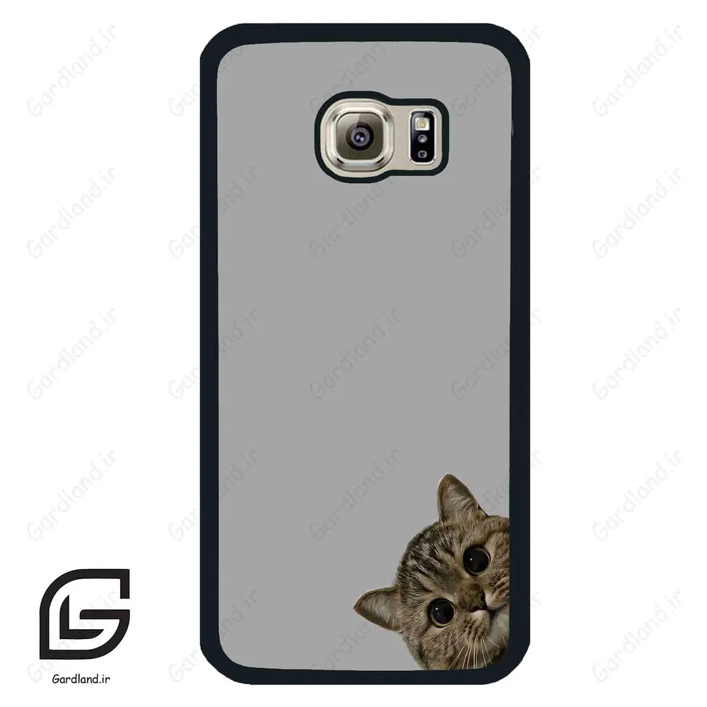قاب گوشی سامسونگ اس 6 (Galaxy S6 ) طرح گربه کد 2755