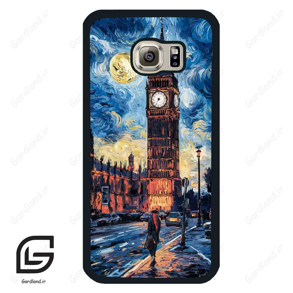 قاب گوشی سامسونگ اس 6 (Galaxy S6 ) طرح نقاشی کد 2767