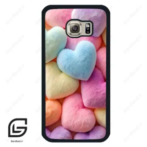 قاب گوشی سامسونگ اس 6 (Galaxy S6 ) طرح قلبی کد 2782