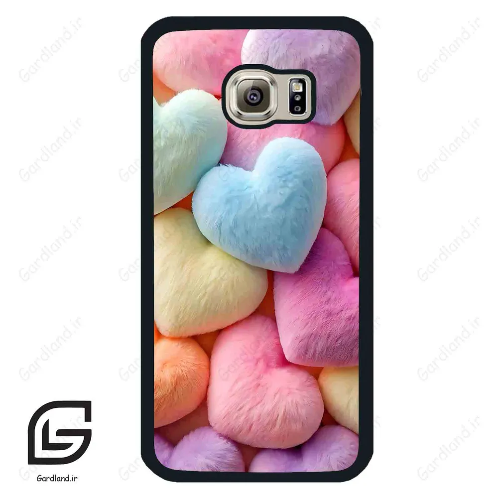 قاب گوشی سامسونگ اس 6 (Galaxy S6 ) طرح قلبی کد 2782