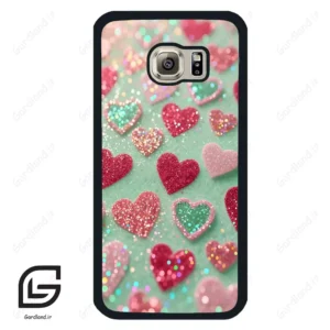 قاب گوشی سامسونگ اس 6 (Galaxy S6 ) طرح قلب کد 2812