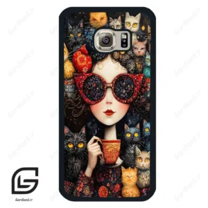 قاب گوشی سامسونگ اس 6 (Galaxy S6 ) طرح دخترانه کد 2829