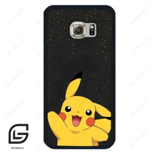 قاب گوشی سامسونگ اس 6 (Galaxy S6 ) طرح پیکاچو کد 2835