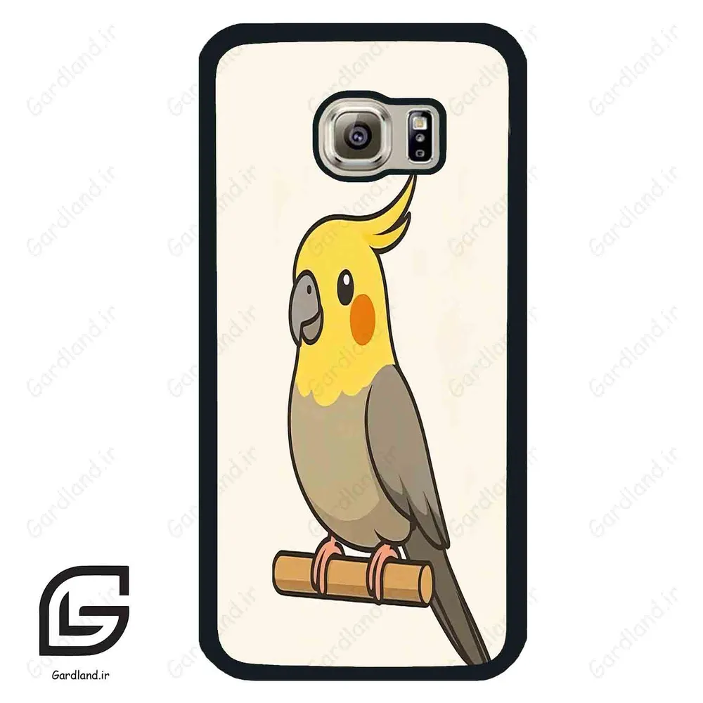 قاب گوشی سامسونگ اس 6 (Galaxy S6 ) طرح پرنده کد 2854