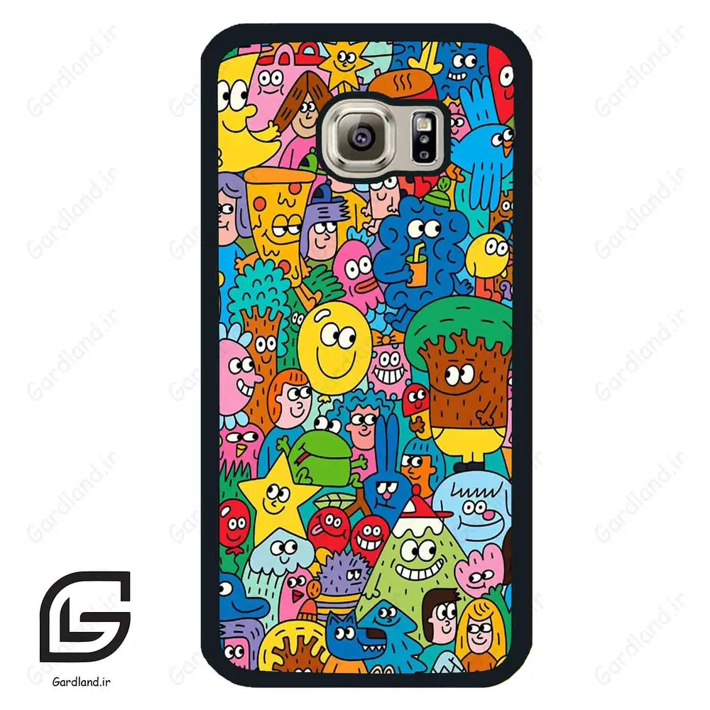 قاب گوشی سامسونگ اس 6 (Galaxy S6 ) طرح شخصیت کد 2856
