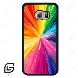 قاب گوشی سامسونگ اس 6 (Galaxy S6 ) طرح رنگارنگ کد 2877