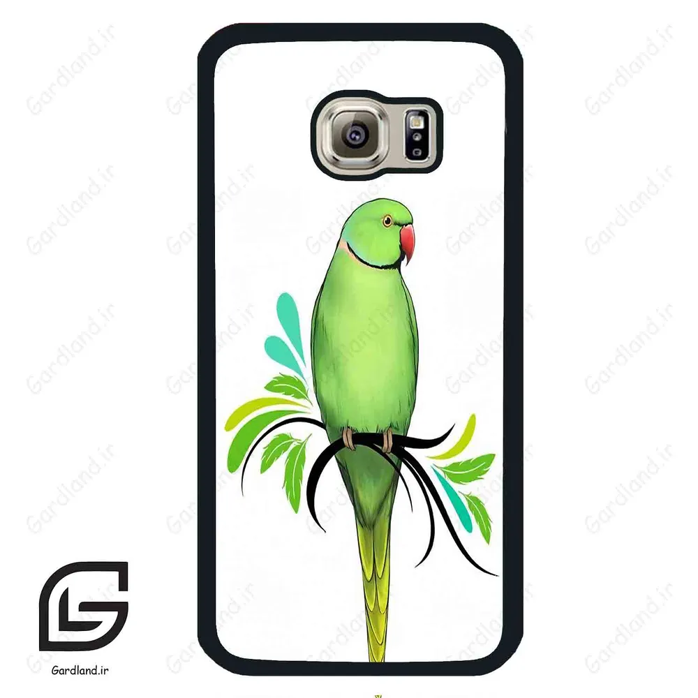 قاب گوشی سامسونگ اس 6 (Galaxy S6 ) طرح طوطی کد 2878
