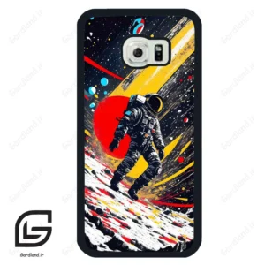 قاب گوشی سامسونگ اس 6 اج (Galaxy S6 EDGE ) طرح فضانورد کد 2005