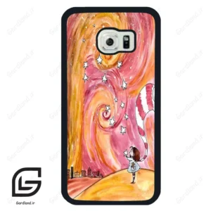 قاب گوشی سامسونگ اس 6 اج (Galaxy S6 EDGE ) طرح دخترانه کد 2006