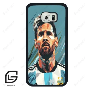 قاب گوشی سامسونگ اس 6 اج (Galaxy S6 EDGE ) طرح مسی کد 2013