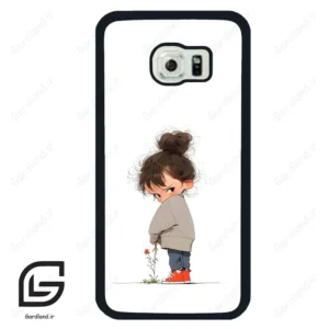 قاب گوشی سامسونگ اس 6 اج (Galaxy S6 EDGE ) طرح دخترانه کد 2021