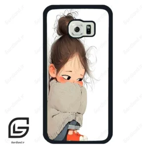 قاب گوشی سامسونگ اس 6 اج (Galaxy S6 EDGE ) طرح دخترانه کد 2024