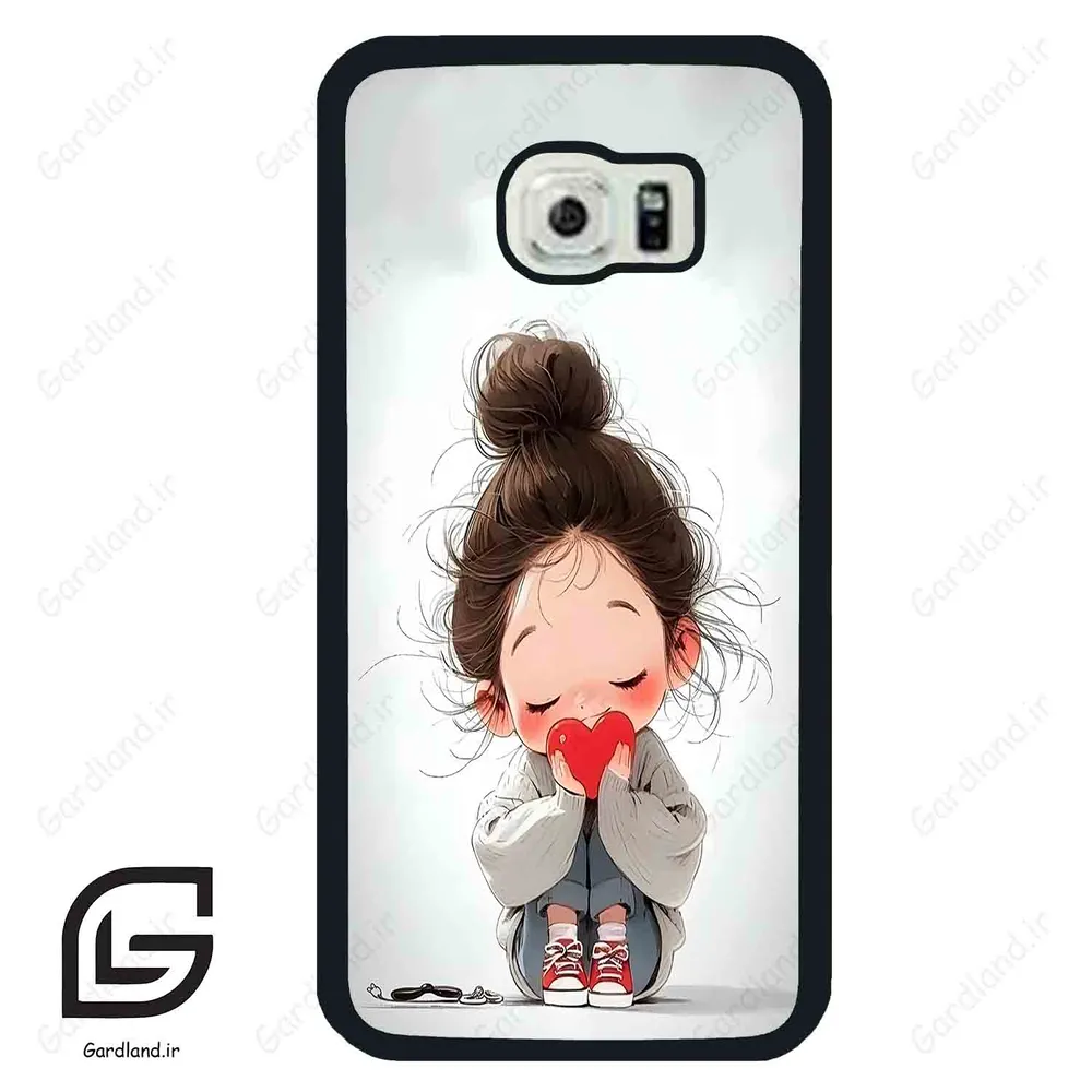 قاب گوشی سامسونگ اس 6 اج (Galaxy S6 EDGE ) طرح دخترانه کد 2025