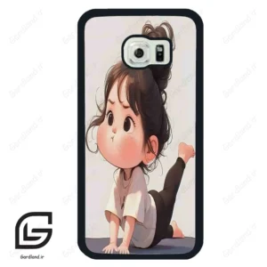 قاب گوشی سامسونگ اس 6 اج (Galaxy S6 EDGE ) طرح دخترانه کد 2029