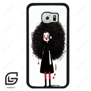 قاب گوشی سامسونگ اس 6 اج (Galaxy S6 EDGE ) طرح دخترانه کد 2031