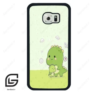 قاب گوشی سامسونگ اس 6 اج (Galaxy S6 EDGE ) طرح دایناسور کد 2041