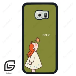 قاب گوشی سامسونگ اس 6 اج (Galaxy S6 EDGE ) طرح دخترانه کد 2044